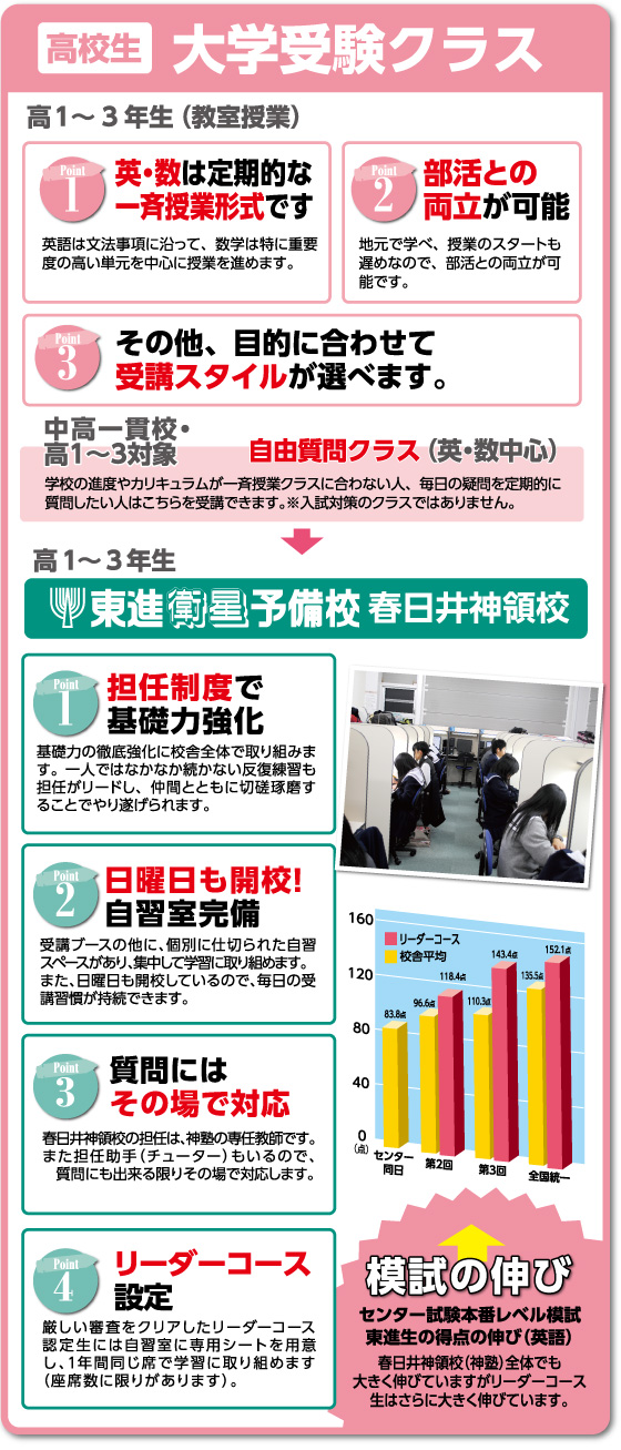 新講座案内 高校生
